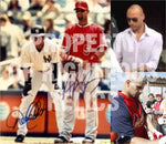 Load image into Gallery viewer, Albert Pujols and Derek Jeter 8 x 10 photo signed with proof - Awesome Artifacts 
