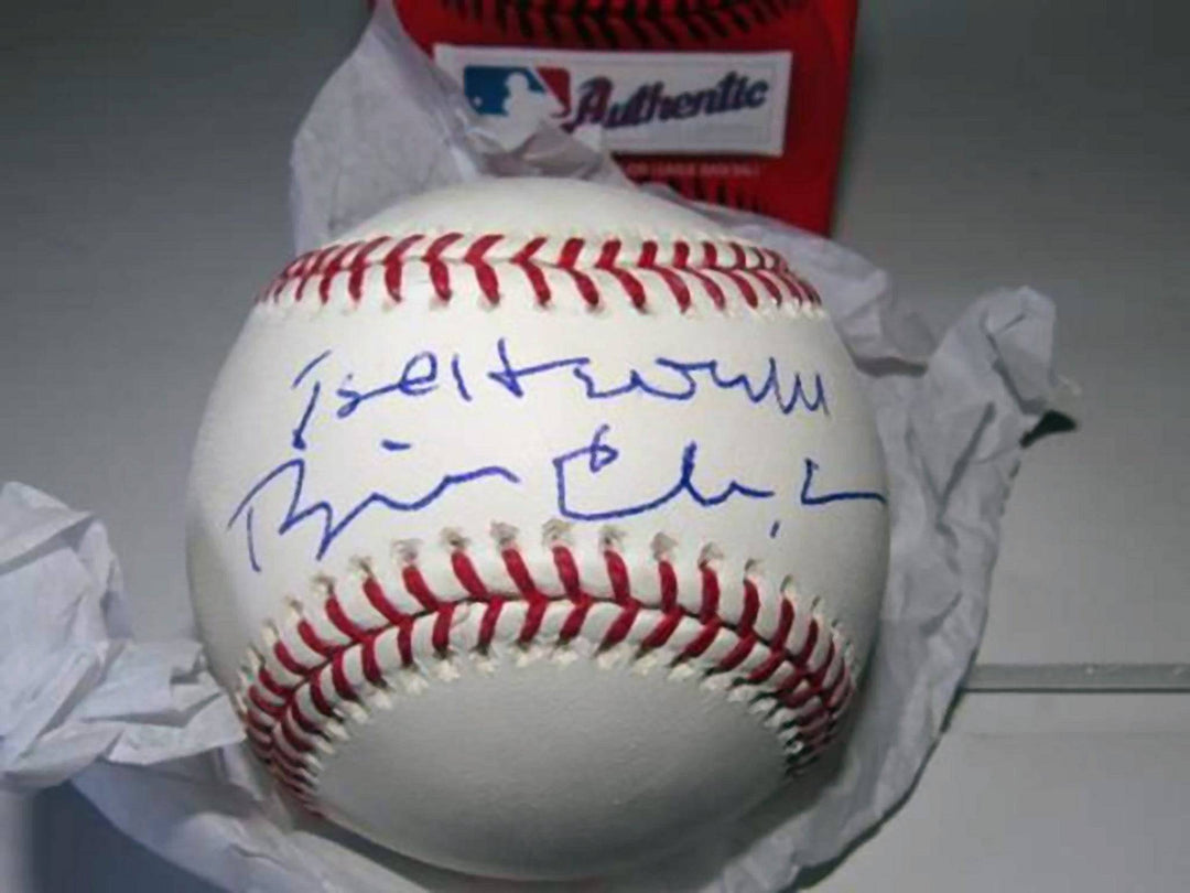 Bill Clinton signed baseball with proof - Awesome Artifacts 