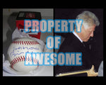 Load image into Gallery viewer, Bill Clinton signed baseball with proof - Awesome Artifacts 
