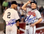 Load image into Gallery viewer, Derek Jeter and Chipper Jones 8 x 10 photo signed with proof
