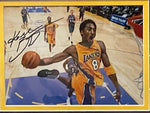 Load image into Gallery viewer, Los Angeles Lakers Magic Johnson, Kobe Bryant, Chick Hearn, Le Bron James, signed with proof - Awesome Artifacts 
