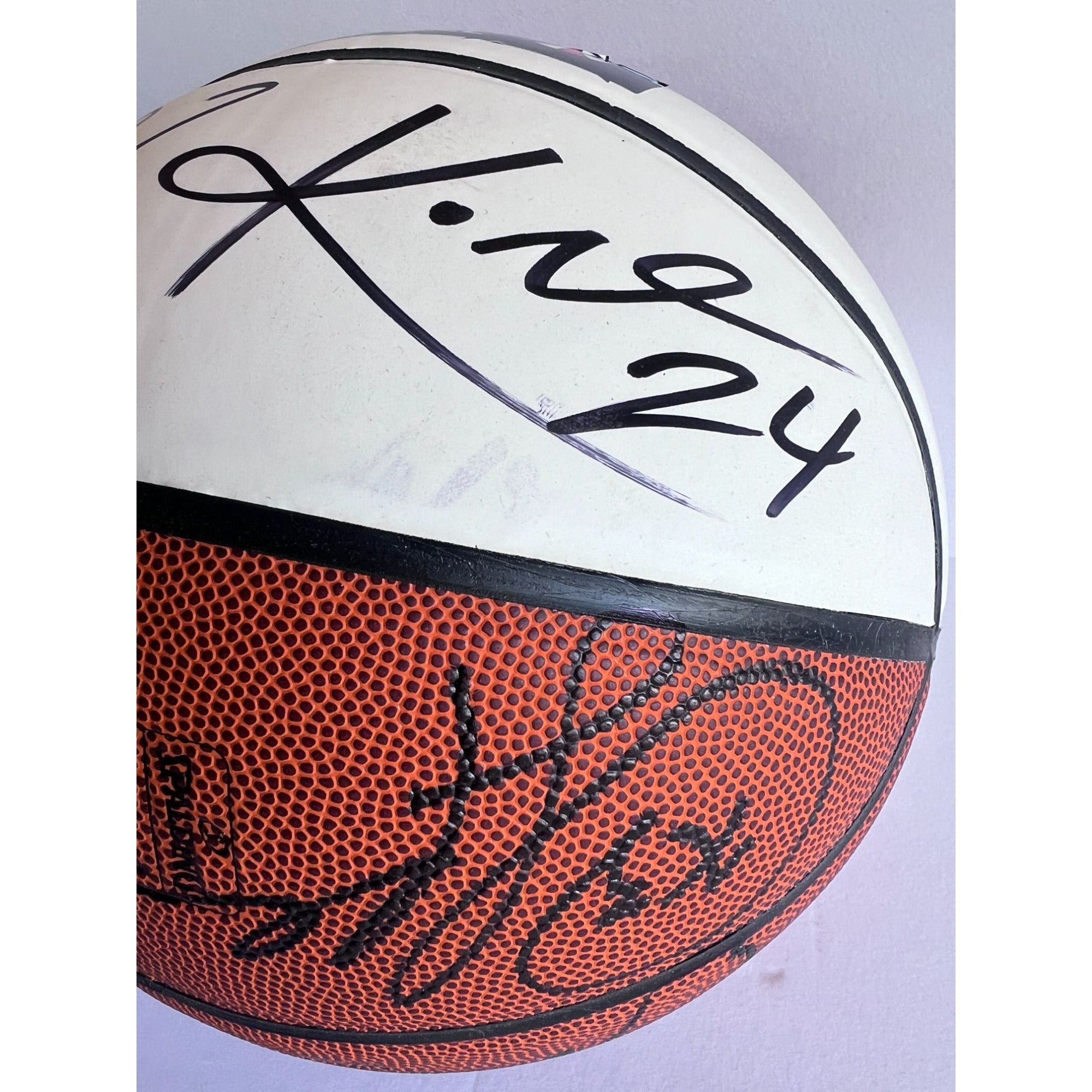 2008 USA basketball team signed Kobe Bryant LeBron James Dwyane Wade Chris Paul basketball sign with proof