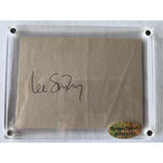 Load image into Gallery viewer, Lee Strasberg &quot;Hyman Roth Godfather Part II&quot; autograph book page signed
