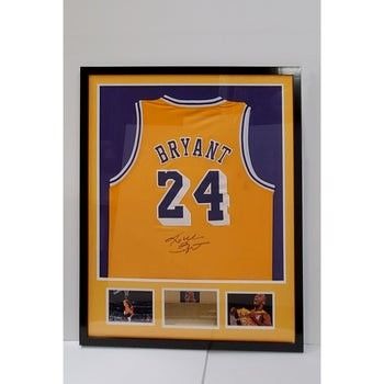 Kobe Bryant Los Angeles Lakers vintage youth xl Nike 8 signed and inscibed 'Black Mamba with proof