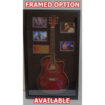 Load image into Gallery viewer, Boston Brad Delp Tom Scholz Sib Hashian Barry Goudreau Huntington full size acoustic guitar signed
