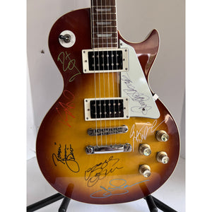 Randy Rhoads Ronnie James Dio Ozzy Osbourne Tony iomi Geezer Butler Bill Ward Black Sabbath  Electric full size  signed