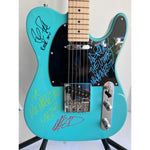 Load image into Gallery viewer, The Beastie Boys with Rick Rubin Telecaster Electric full size  signed with proof
