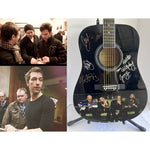 Load image into Gallery viewer, Coldplay Jonny Buckland Chris Martin Will Champion Guy Berryman  signed full size acoustic guitar with proof
