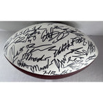 Load image into Gallery viewer, Kansas City Chiefs Super Bowl LVII champions Patrick Mahomes football team signed 2022-23 with proof
