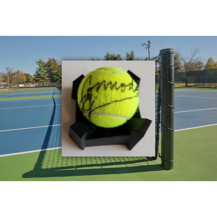 Jimmy Connors tennis ball signed with proof