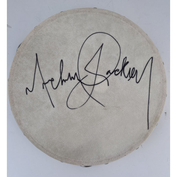 Michael Jackson the King of Pop 10-in tambourine signed with proof