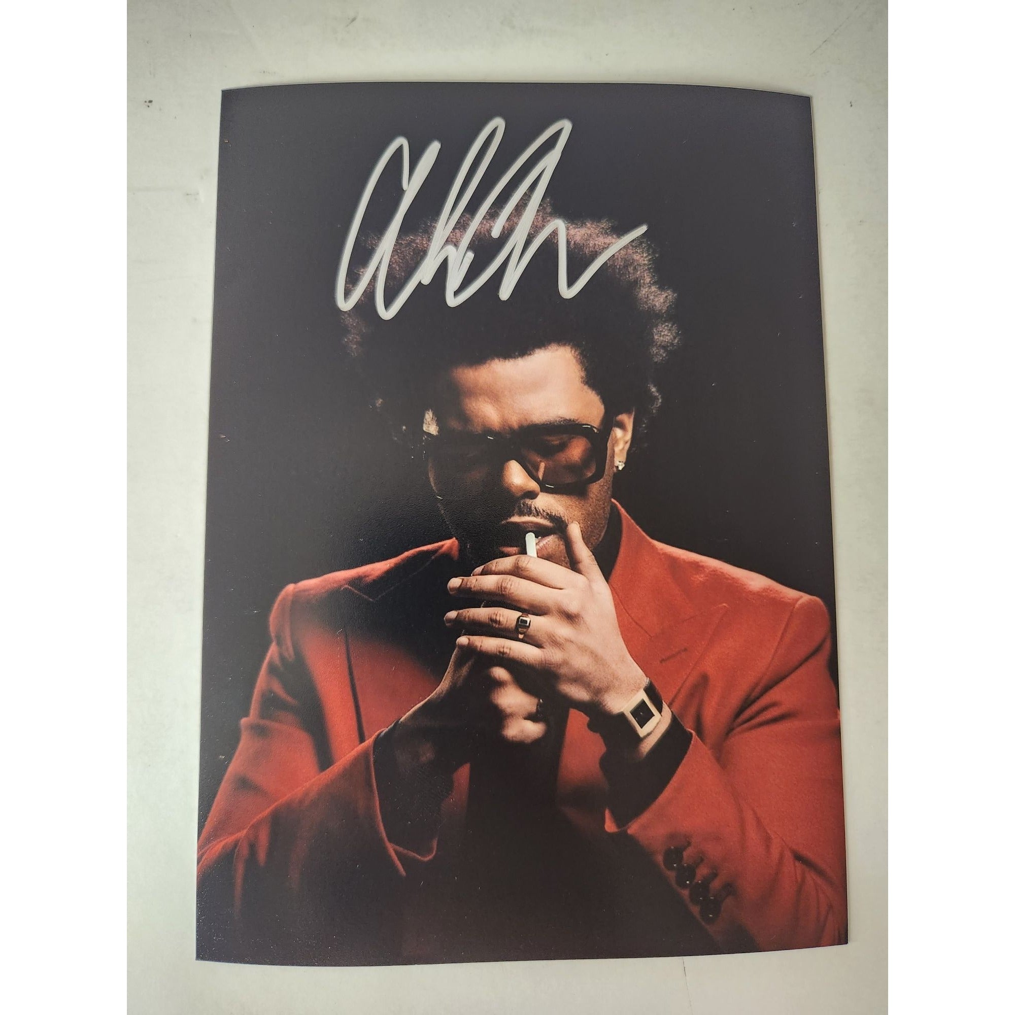 Abel Makkonen Tesfaye "The Weeknd" 5x7 photo signed with proof