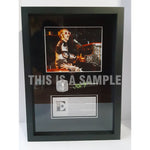 Load image into Gallery viewer, Eddie Vedder Pearl Jam lead singer microphone signed with proof and sketch
