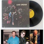 Load image into Gallery viewer, Cream Eric Clapton Jack Bruce Ginger Baker LIVE LP signed with proof
