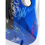 Load image into Gallery viewer, Stevie Vai Ibanez electric guitar signed by 40 all-time great guitar Legends
