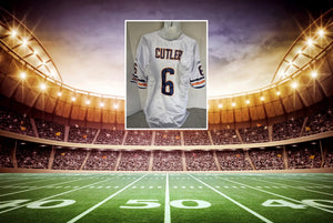 Jay Cutler Chicago Bears Reebok Size 52 Game Model Jersey Signed