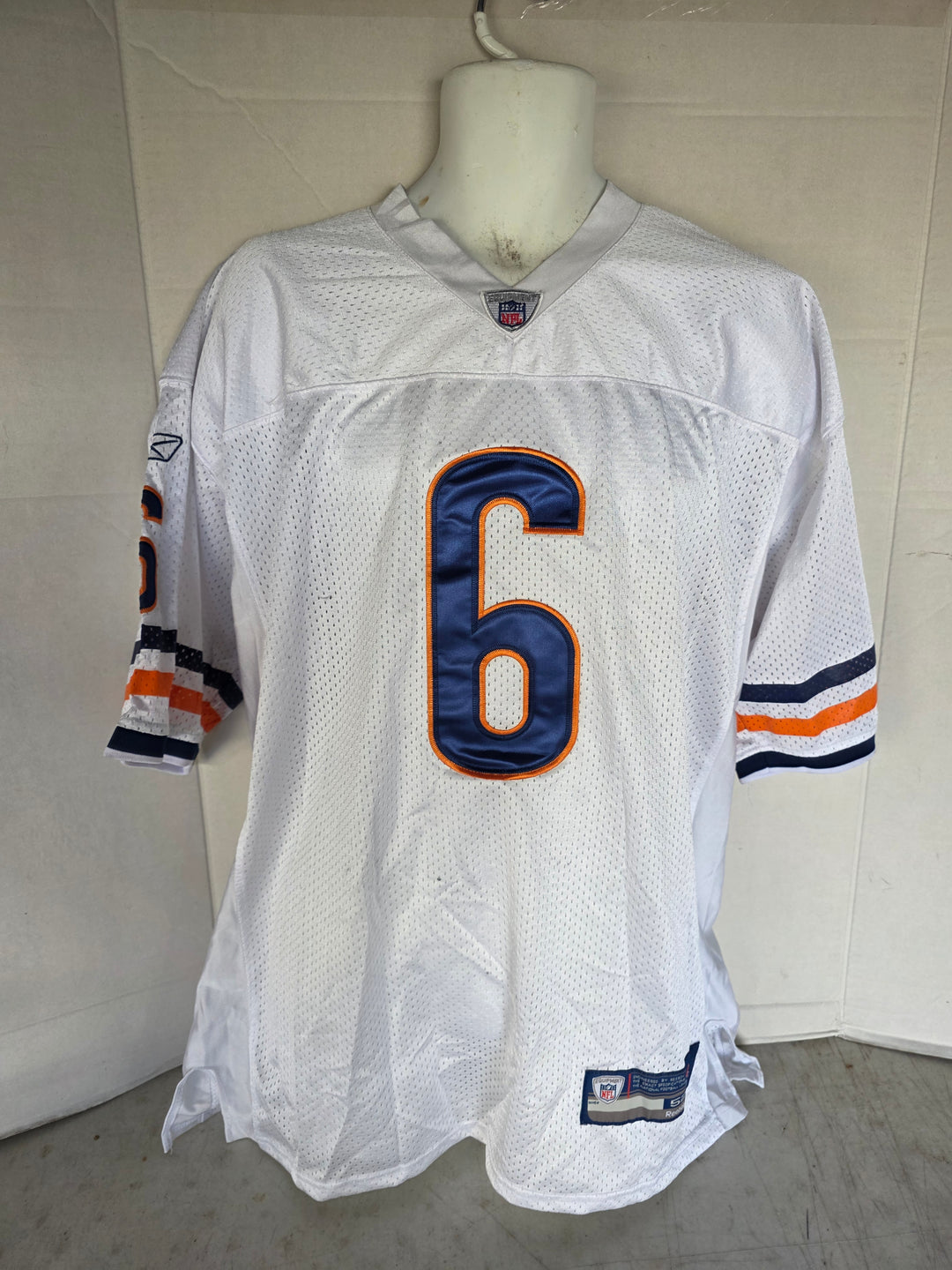 Jay Cutler 2015 Chicago Bears Reebok Size 52 Game Model Jersey Team Signed - original photo 1