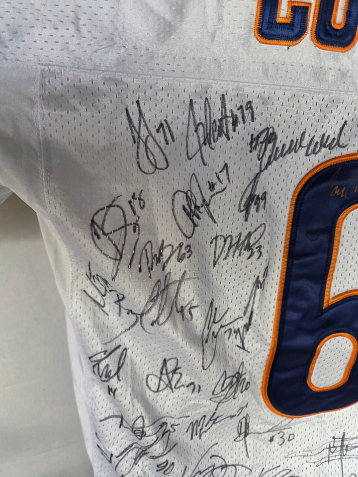 Jay Cutler 2015 Chicago Bears Reebok Size 52 Game Model Jersey Team Signed - original photo 3