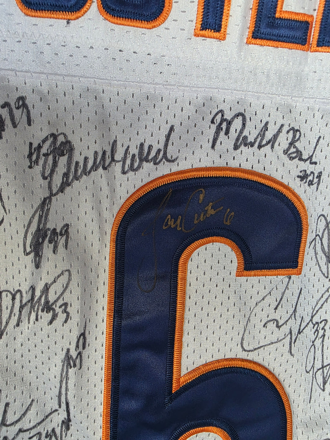 Jay Cutler 2015 Chicago Bears Reebok Size 52 Game Model Jersey Team Signed - original photo 7