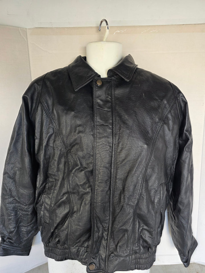 New York Giants 2011-12 40-Signed Super Bowl Champs Team Signed Leather Jacket XL One-of-a-Kind - original photo 8