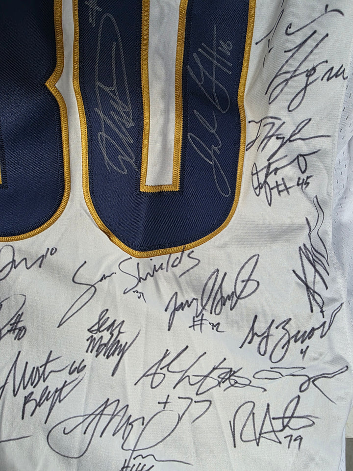 Todd Gurley Los Angeles Rams 2015 Nike XL Game Model Team Signed Jersey - NFC Champs - Aaron Donald Jared Goff - original photo 5