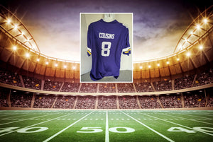 Kirk Cousins Minnesota Vikings Nike XL Game Model Jersey Signed