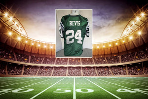 Darrelle Revis New York Jets Nike XL Game Model Jersey Signed - Green