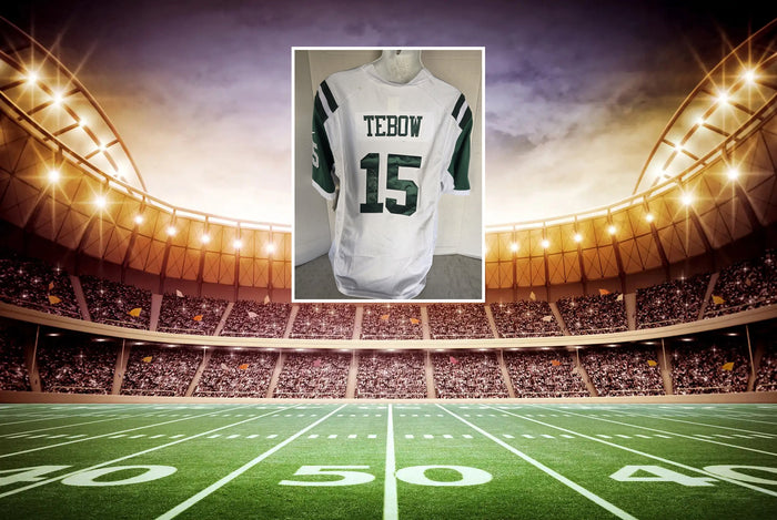 Tim Tebow New York Jets Nike XL Game Model Jersey Signed
