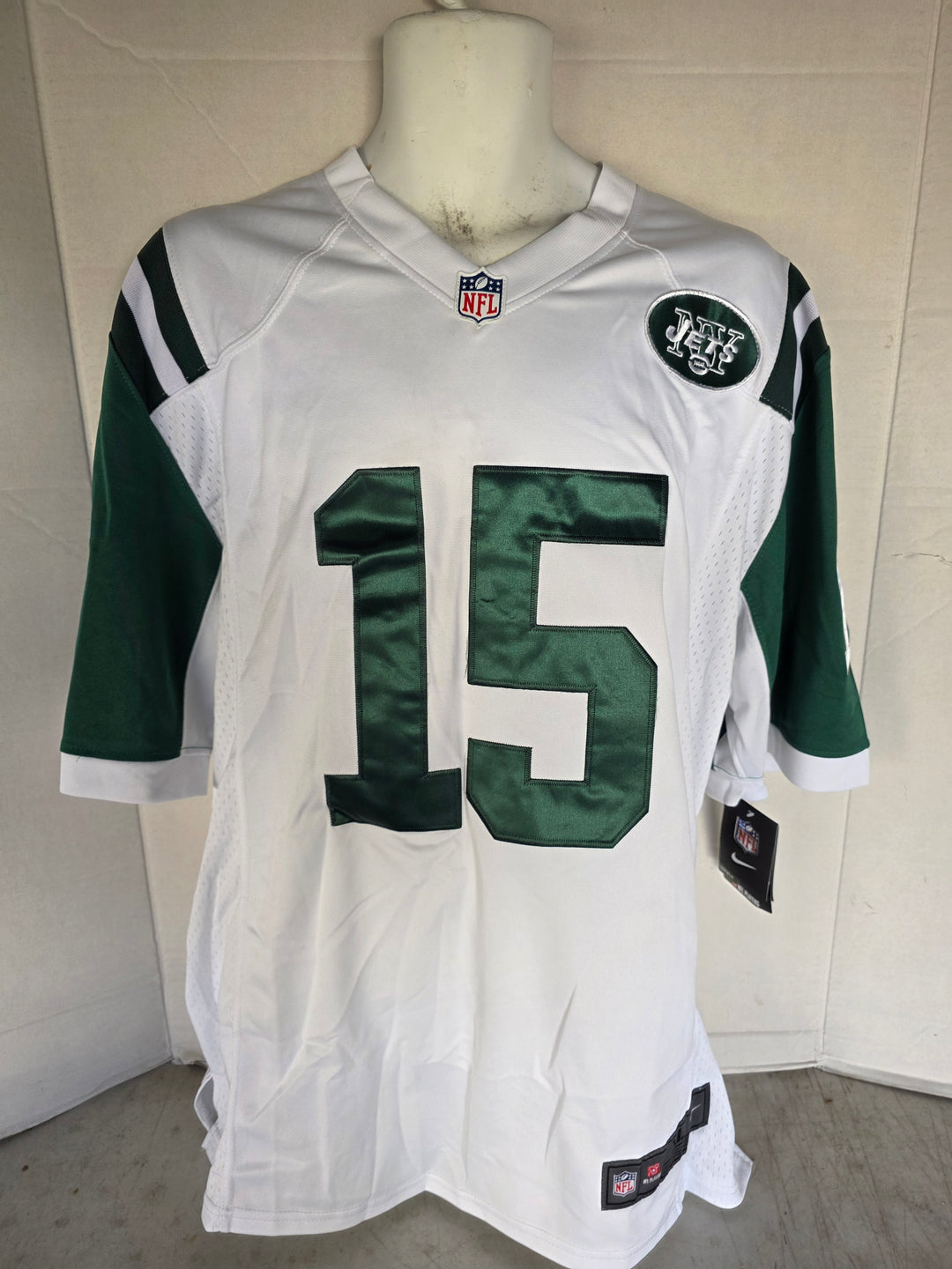 Tim Tebow New York Jets Nike XL Game Model Jersey Signed - original photo 1