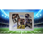Load image into Gallery viewer, Adrian Peterson Jared Allen Donovan McNabb Minnesota Vikings 8x10 photo signed
