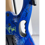 Load image into Gallery viewer, Stevie Vai Ibanez electric guitar signed by 40 all-time great guitar Legends
