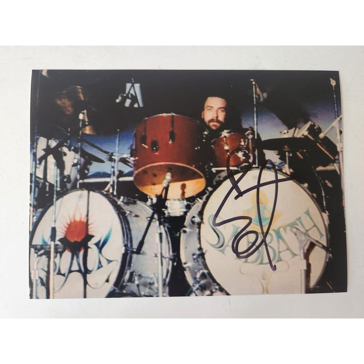 Bill Ward Black Sabbath the legendary drummer 5x7 photo signed with proof