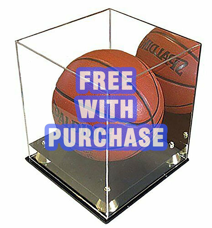 Los Angeles Lakers LeBron James, Anthony Davis 2019-2021 NBA Champions team signed commemorative basketball signed with proof - Awesome Artifacts