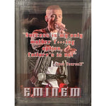 Load image into Gallery viewer, Marshall Mathers Eminem Slim Shady signed and framed 27&#39;x19 microphone with proof
