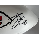 Load image into Gallery viewer, Travis Kelce Patrick Mahomes Kansas City Chiefs full size football sign with proof
