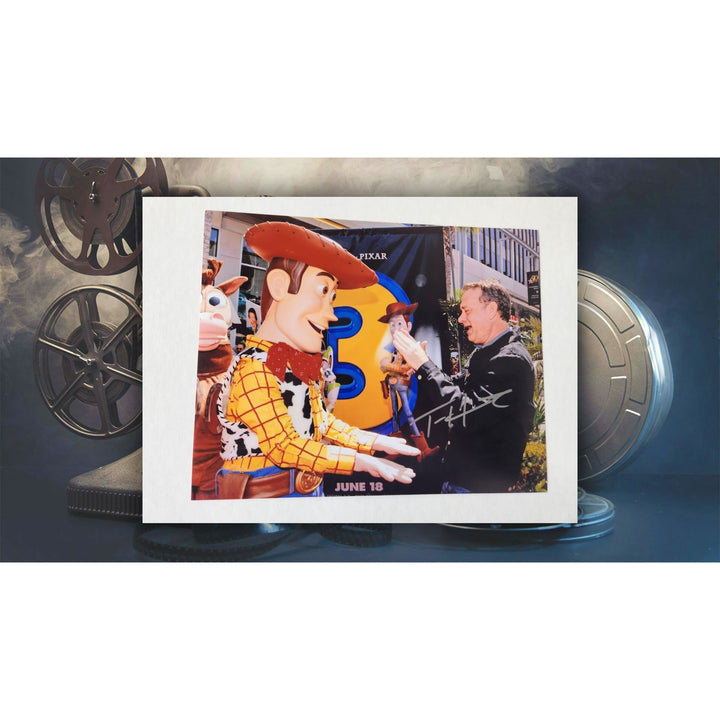 Tom Hanks Woody Toy Story 8x10 photo signed with proof