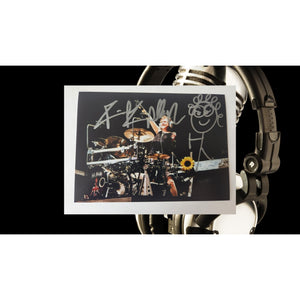 Rick Allen legendary Def Leppard drummer 5x7 photo signed with proof