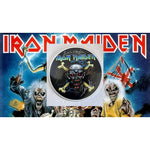 Load image into Gallery viewer, Iron Maiden one-of-a-kind drumhead signed with proof
