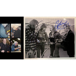 Load image into Gallery viewer, CSNY David Crosby Neil Young Graham Nash Stephen Stills 8x10 photo signed with proof
