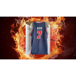 Load image into Gallery viewer, Larry Bird USA Dream Team official game model jersey signed with proof
