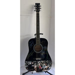Load image into Gallery viewer, CSNY David Crosby Neil Young Graham Nash Stephen Stills full size acoustic guitar signed with proof
