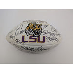 Load image into Gallery viewer, Joe Burrow Ja&#39;Marr Chase LSU Tigers full size National Champions football signed with w proof
