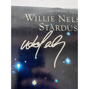Willie Nelson Stardust Lp signed with proof