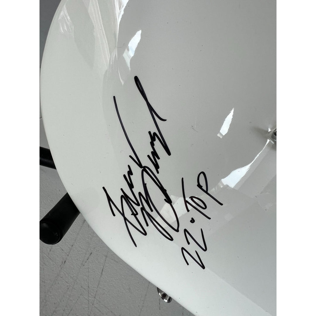 ZZ TOP Billy Gibbons, Dusty Hill, Frank Beard stratocaster electric guitar signed with proof