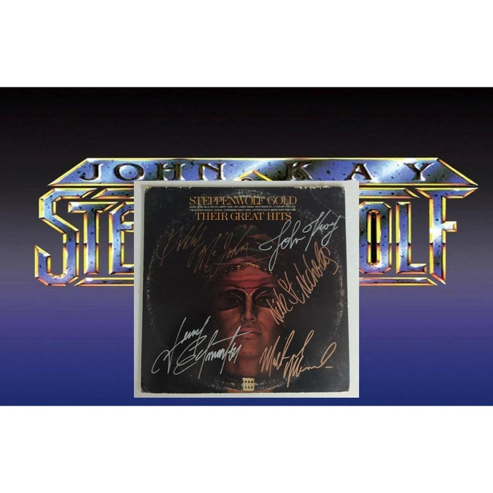 Steppenwolf "Gold" original album LP signed