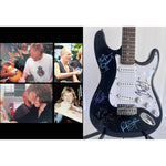 Load image into Gallery viewer, Vivian Campbell Joe Elliott Rick Allen Def Leppard Huntington Stratocaster full size electric guitar signed with proof
