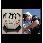 Load image into Gallery viewer, Aaron Judge New York Yankees Rawlings Baseball signed with proof free acrylic display case
