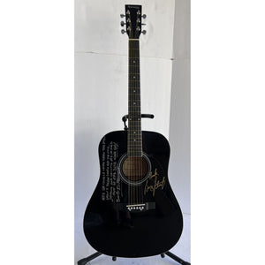 George Strait one of a kind Huntington full size acoustic guitar signed with proof