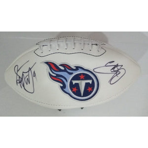 EDDIE GEORGE SIGNED AUTOGRAPHED TENNESSEE TITANS FULL SIZE