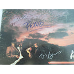 Load image into Gallery viewer, Genesis &quot;and then there were three&quot; Phil Collins Mike Rutherford Tony Banks LP signed with proof
